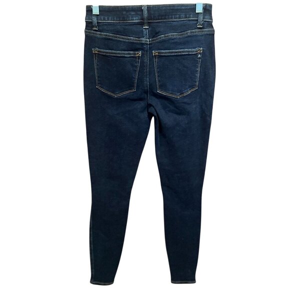 M Jeans By Maurices Mid-Rise Skinny Jeans XS X-Long Dark‎ Wash - Picture 4 of 5